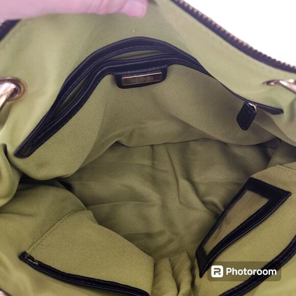 Alfani Studded Large Convertible Crossbody Shoulder Bag Moto Biker Baddie Rocker - Picture 6 of 6